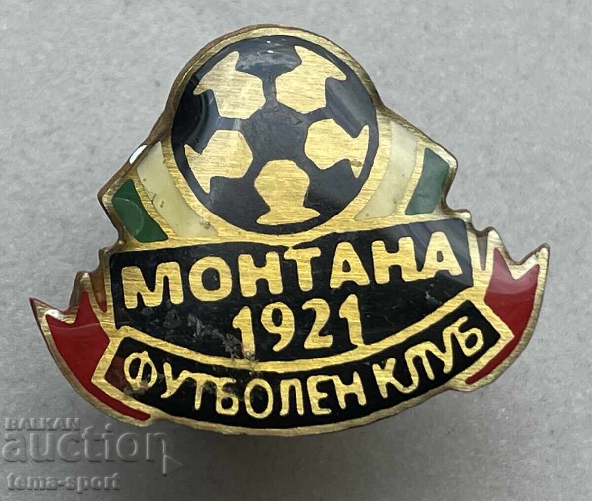 1614 Βουλγαρικό σήμα ποδοσφαιρικού συλλόγου Μοντάνα 1614 Βουλγαρικό σήμα ποδοσφαιρικού συλλόγου Μοντάνα