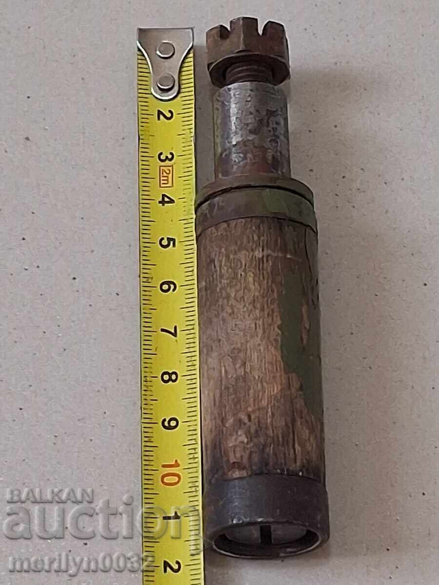 Licitație Mâner de tun german Zenith VERMACHT Al Doilea Război Mondial WW2