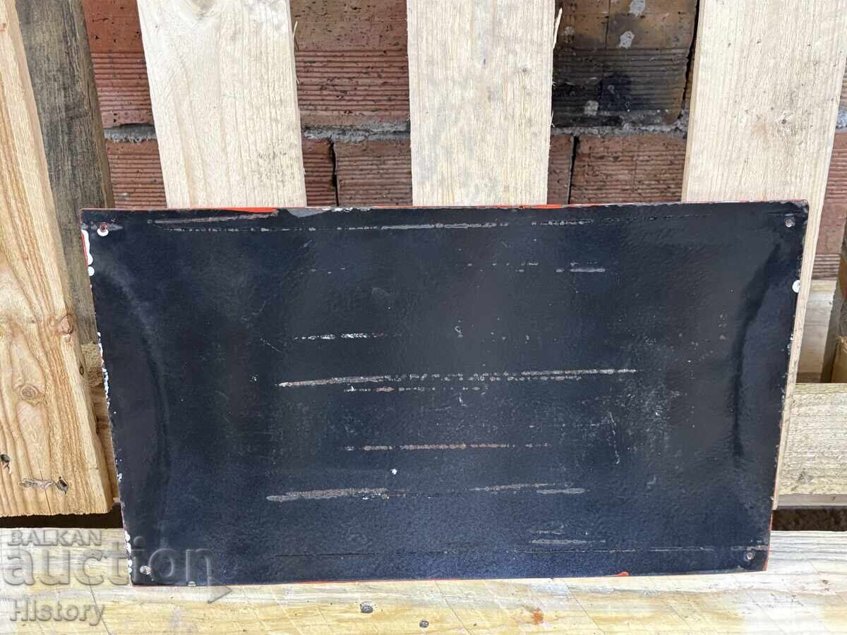 Licitație Placa emailata