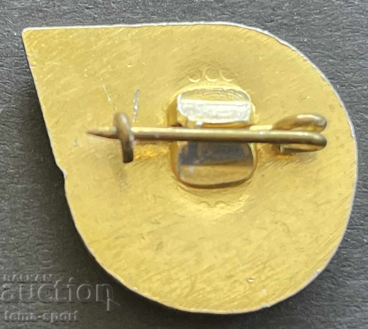 1623 Βουλγαρία σήμα και σημαιάκι ποδοσφαιρικού συλλόγου Λοκομοτίβ Γκόρνα Οριάχοβιτσα - 5