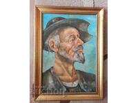 DON QUIXOTE - LARGE ORIGINAL PAINTING BY TOMA TOMOV
