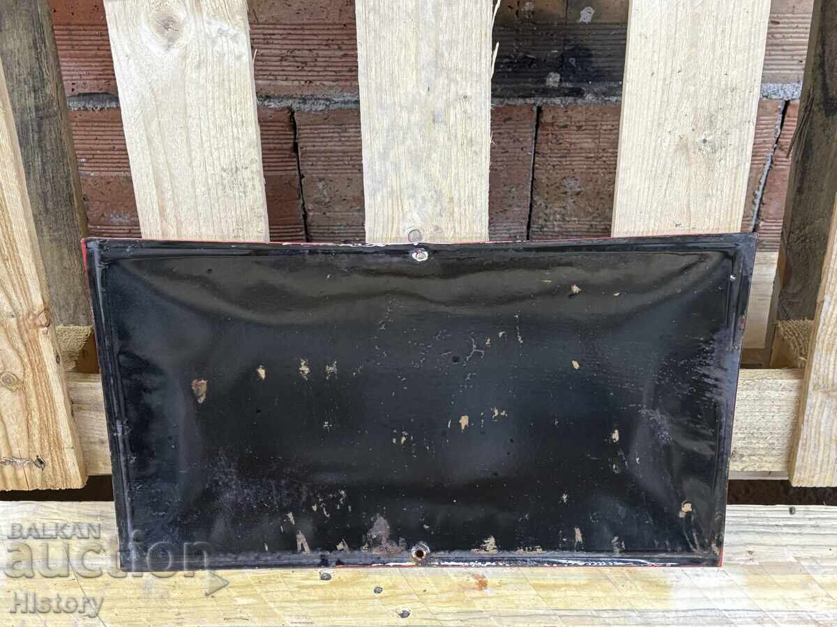 Licitație Placa emailata