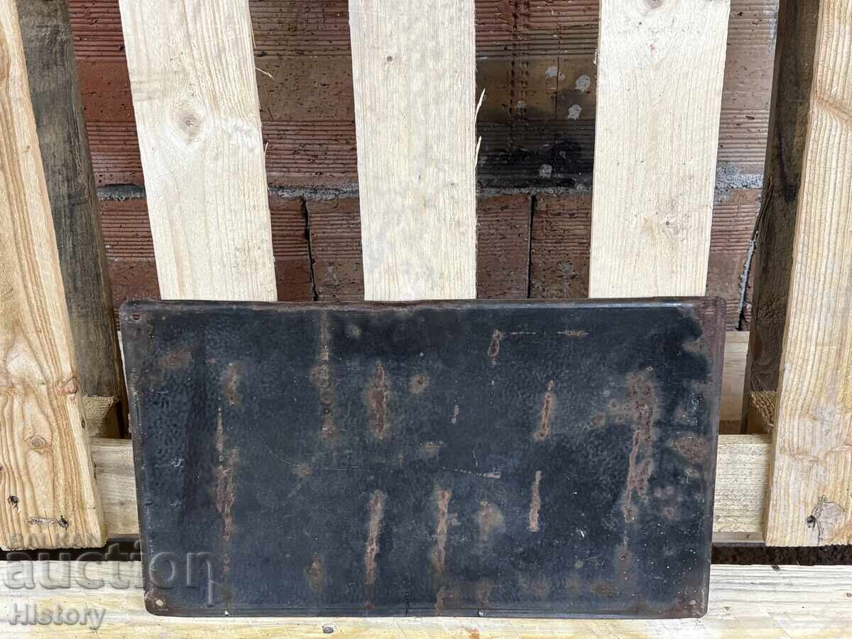 Licitație Placa emailata