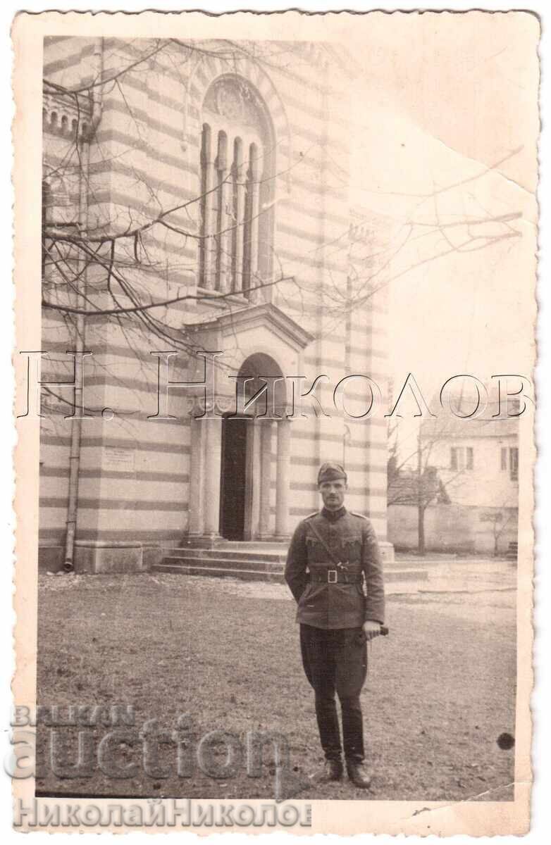 FOTOGRAFIE VECHE KRUŠEVAC SERBIA MILITAR BULGAR E065