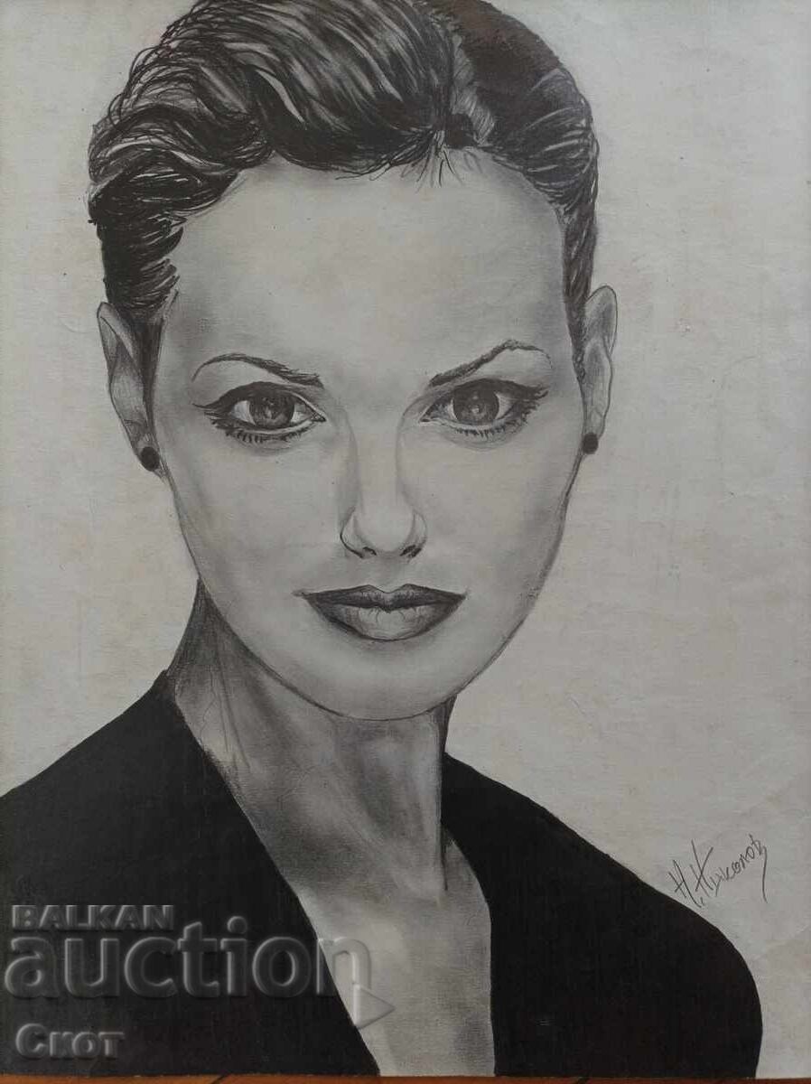 Desen în creion Desen în creion