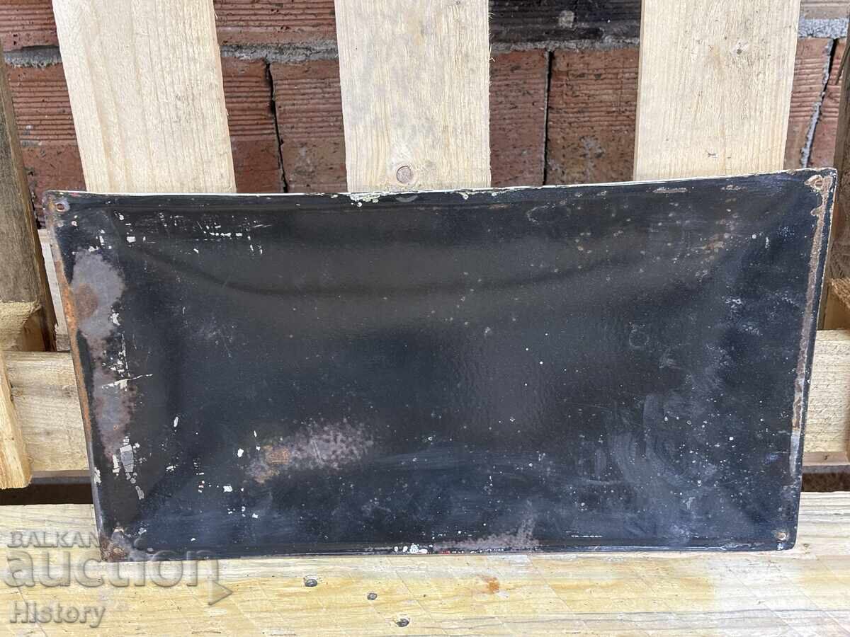 Licitație Placa emailata