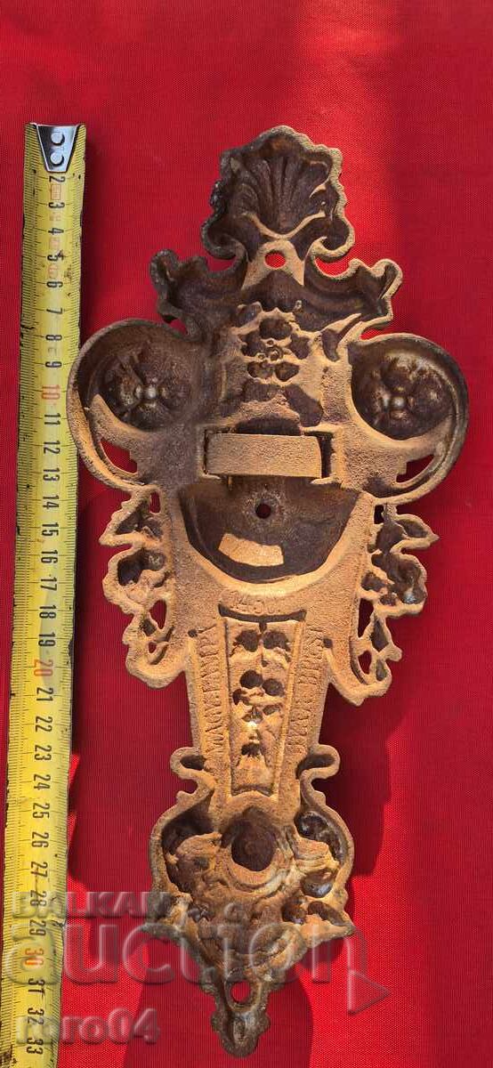 FIGURĂ DE FONTĂ - ART NOUVEAU - SECESIUNE - 5