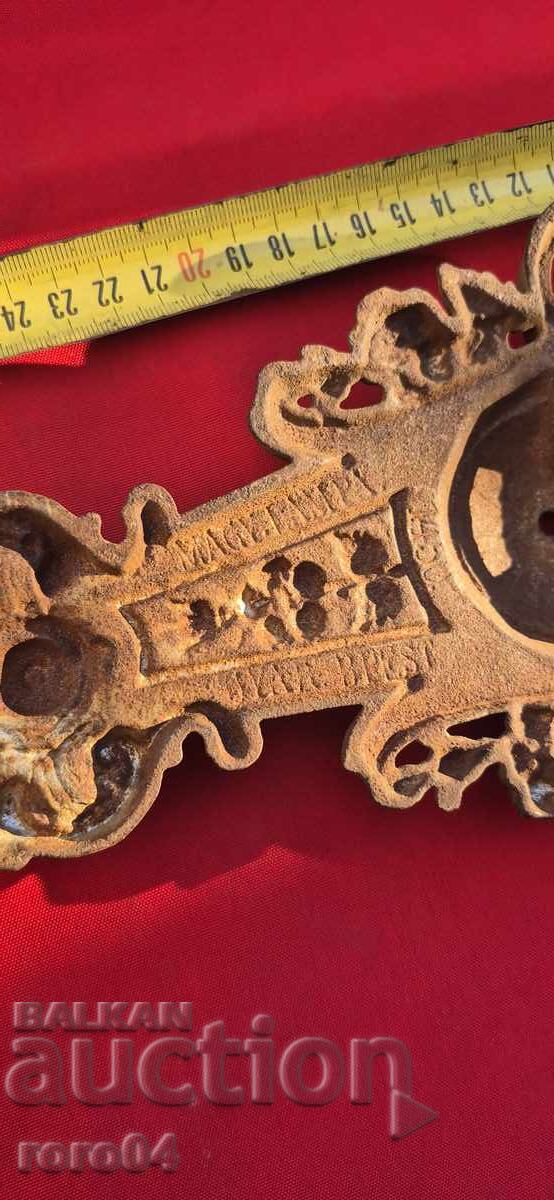 FIGURĂ DE FONTĂ - ART NOUVEAU - SECESIUNE - 6