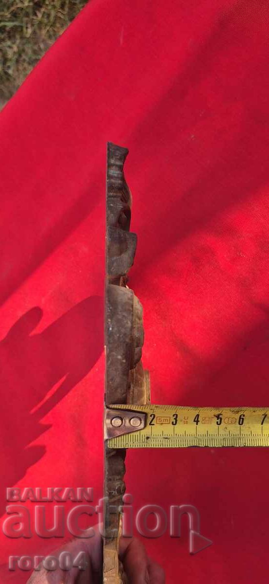 FIGURĂ DE FONTĂ - ART NOUVEAU - SECESIUNE - 7