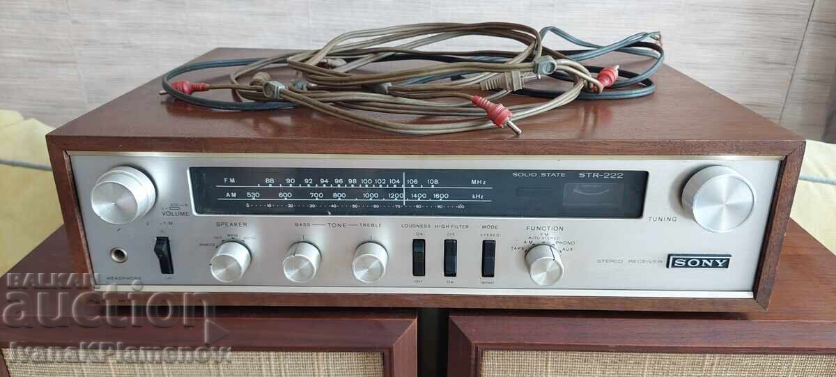 Vintage receiver and two speakers for connoisseurs with price 250.00 BGN | € 127.82