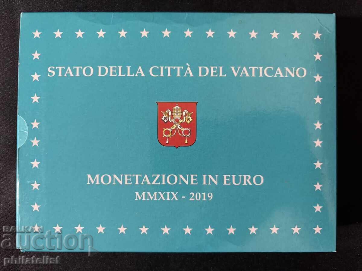 Ватикана PROOF 2019 г. - комплектен сет + 20 евро монета с цена 370.00 лв. | € 189.18