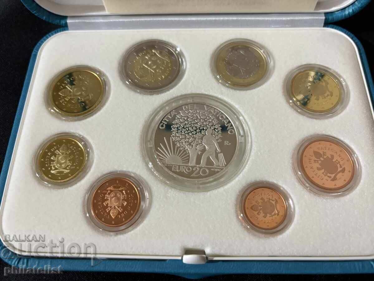 Ватикана PROOF 2019 г. - комплектен сет + 20 евро монета - 6