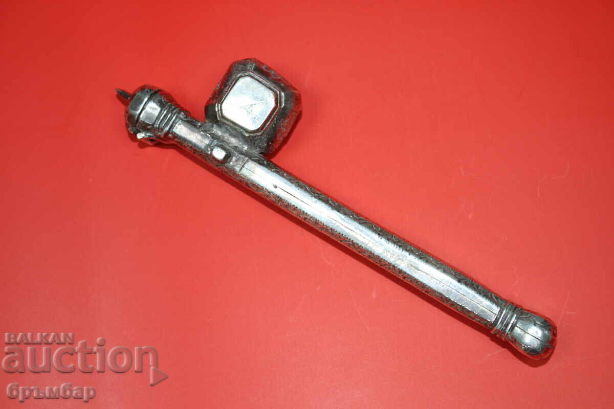 Auction  Engraved Silver DIVIT - Inkwell for Belt