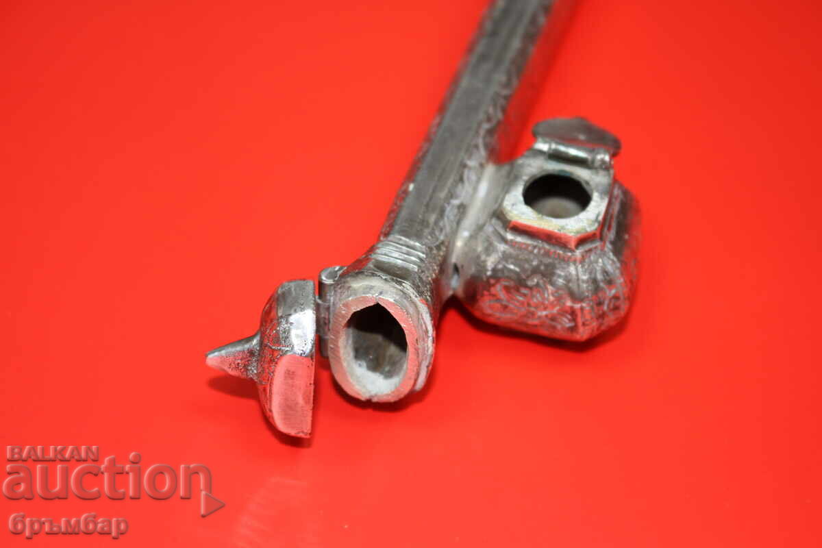 Ασημένιο χαραγμένο ΔΙΒΙΤ - Μελάνι για ζώνη - 5