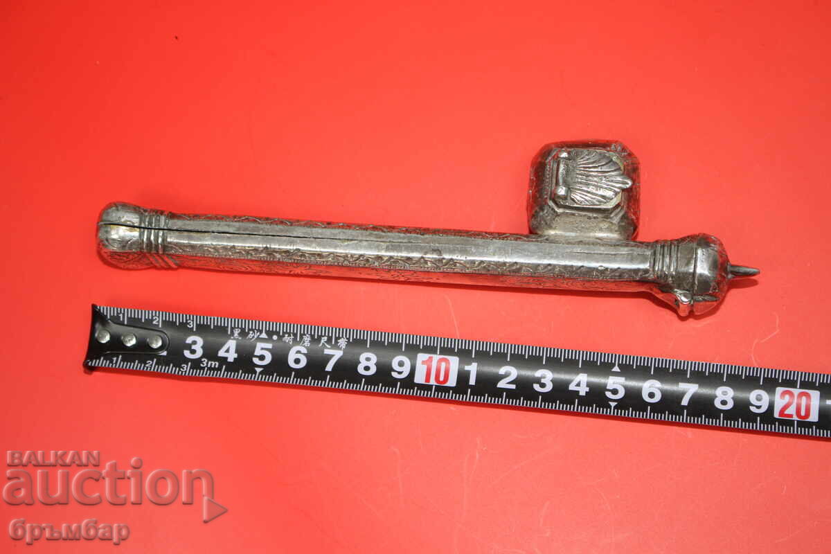 Ασημένιο χαραγμένο ΔΙΒΙΤ - Μελάνι για ζώνη - 7