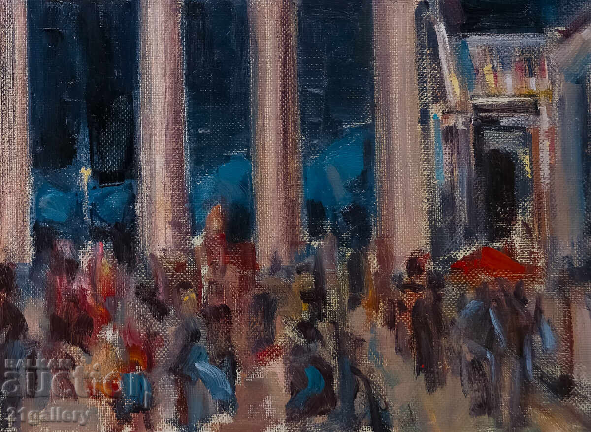 Παράδοση Ελαιογραφίες, αστικό τοπίο, Πύλη του Βρανδεμβούργου Παράδοση Ελαιογραφίες, αστικό τοπίο, Πύλη του Βρανδεμβούργου