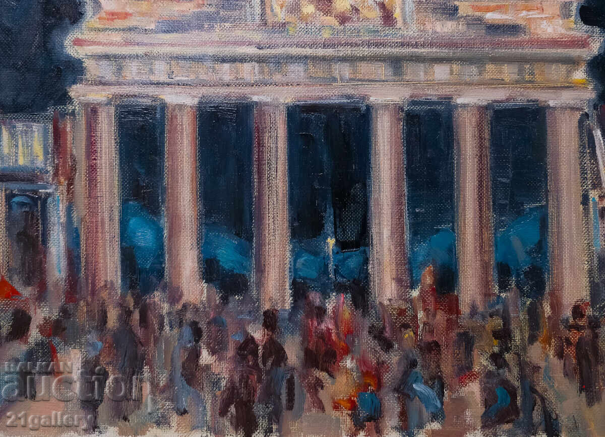 Ελαιογραφίες, αστικό τοπίο, Πύλη του Βρανδεμβούργου - 6 Ελαιογραφίες, αστικό τοπίο, Πύλη του Βρανδεμβούργου - 6