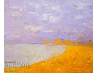 Oil painting seascape