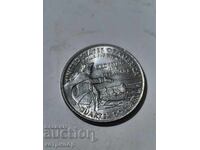 25 cenți quarter sfert dolar SUA nichel 2021