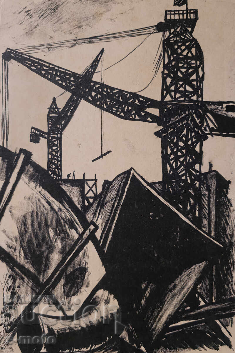 Γραφικά, λιθογραφία, συνδυασμός Κρεμικόβτσι - 7