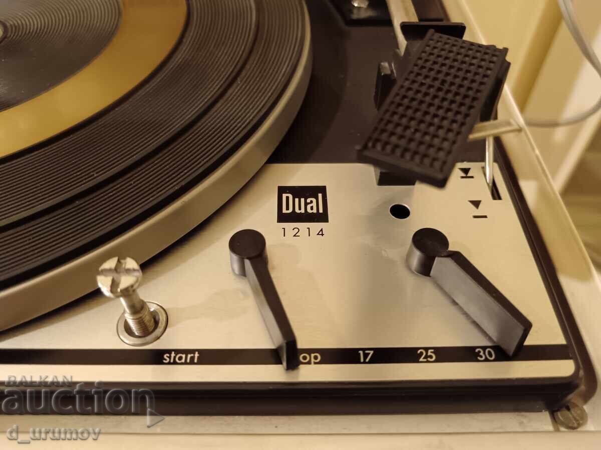 Аукцион Грамофон DUAL 1214 /CS 16 – за ремонт или части Аукцион Грамофон DUAL 1214 /CS 16 – за ремонт или части
