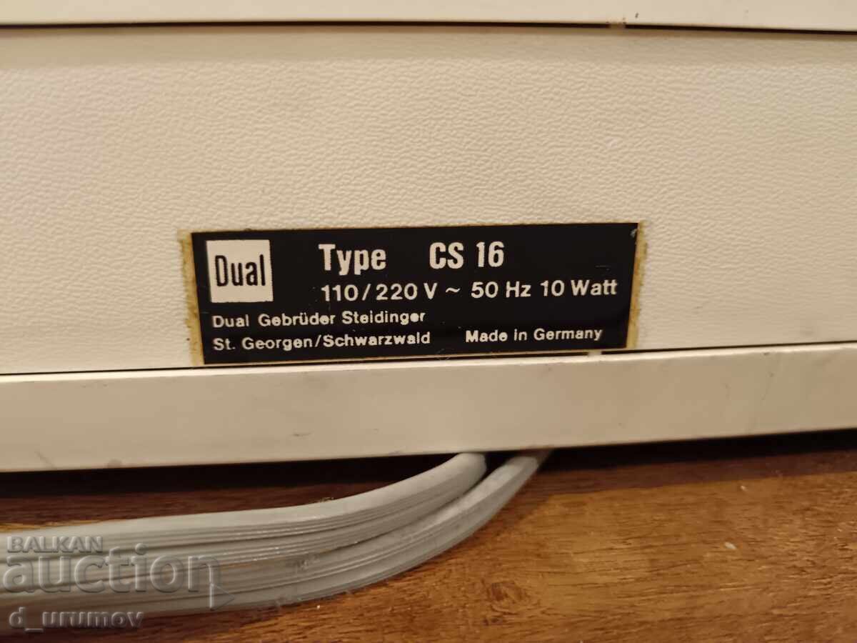 Грамофон DUAL 1214 /CS 16 – за ремонт или части - 6 Грамофон DUAL 1214 /CS 16 – за ремонт или части - 6