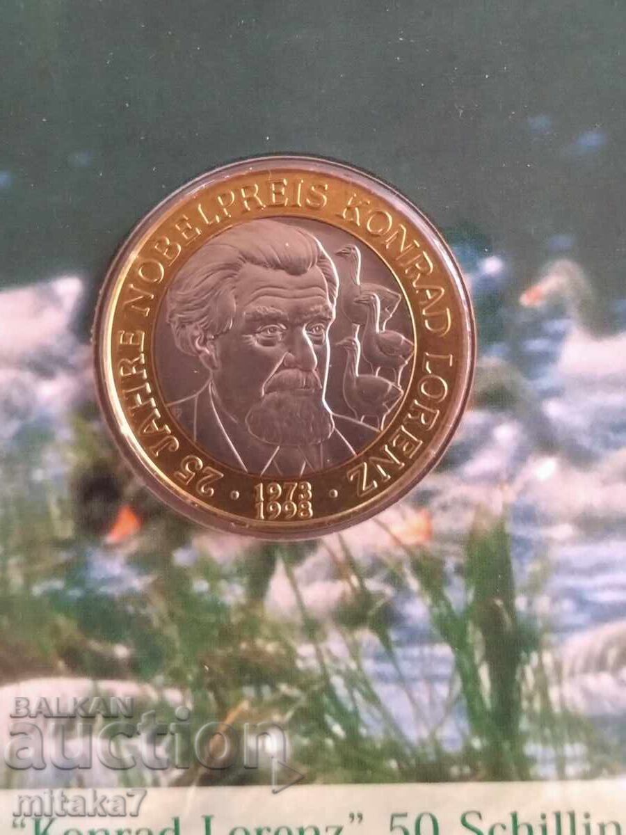 Licitație 50 șilingi 1998, Austria Licitație 50 șilingi 1998, Austria