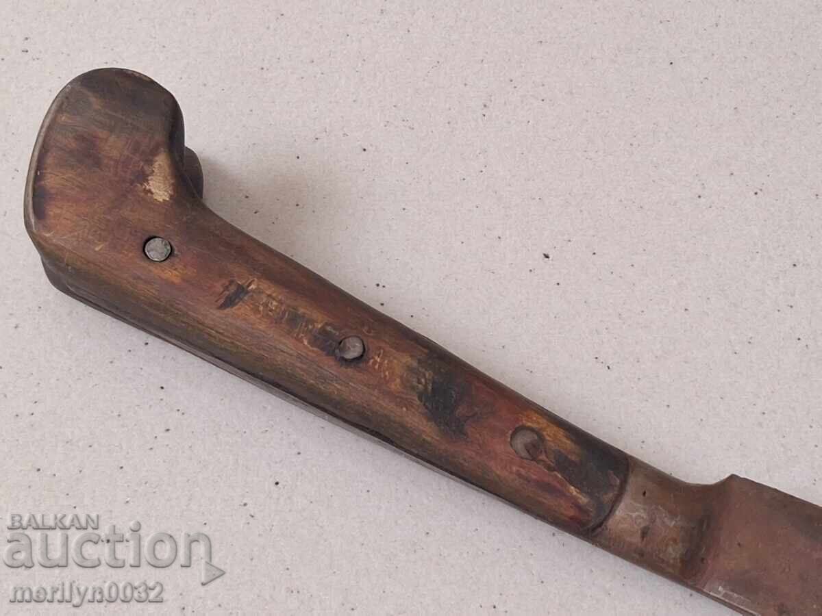 Μαχαίρι βοσκού, καραγκούλακ με μαύρη κέρατη λεπίδα - 7