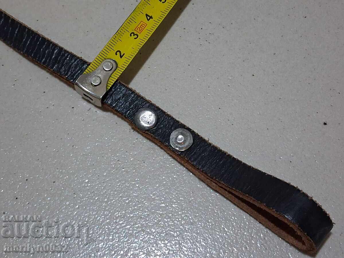 Δερμάτινη θηλιά με καραμπίνα για ζώνη ΜΒΡ ρεβόλβερ, πιστόλι - 5