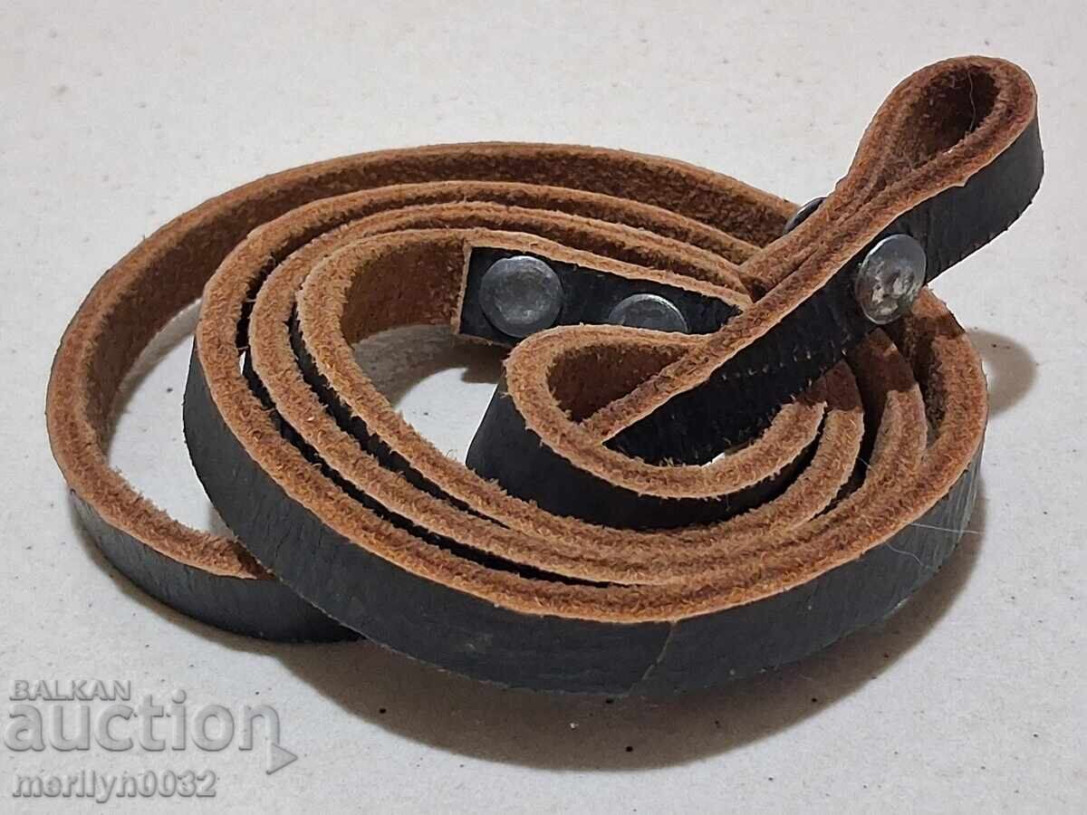 Δερμάτινη θηλιά με καραμπίνα για ζώνη ΜΒΡ ρεβόλβερ, πιστόλι - 6