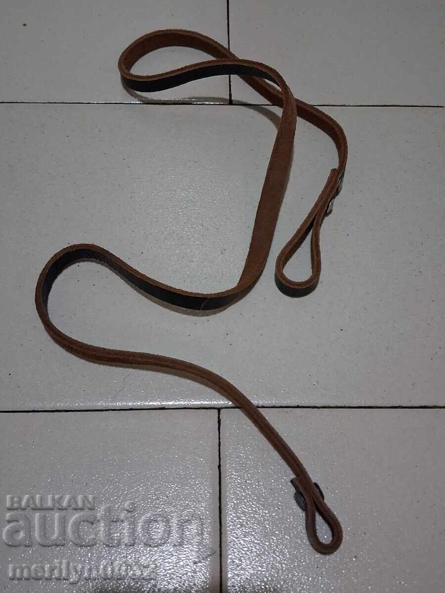 Δερμάτινη θηλιά με καραμπίνα για ζώνη ΜΒΡ ρεβόλβερ, πιστόλι