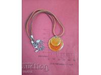 Colier vechi cu email