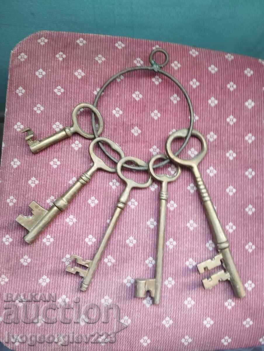 Set de chei vechi pentru decorațiuni