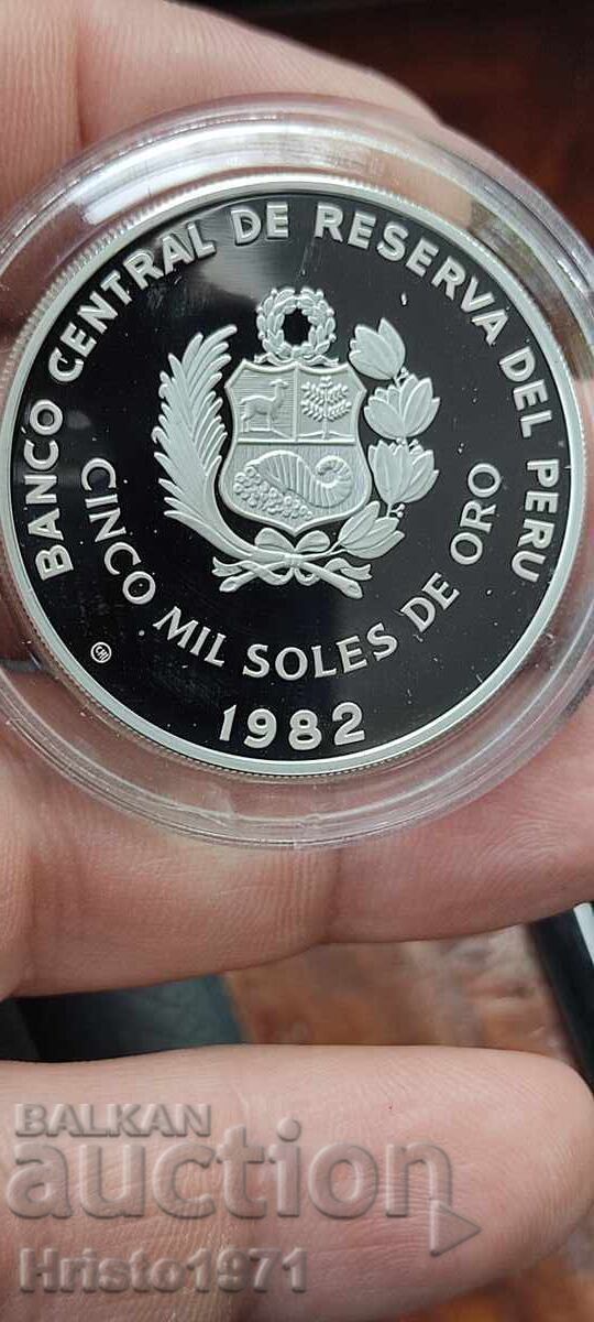 5000 sola 1982 Περού 5000 sola 1982 Περού