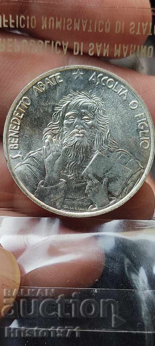 1000 λίρες 1980 Σαν Μαρίνο με τιμή 55.00 BGN | € 28.12