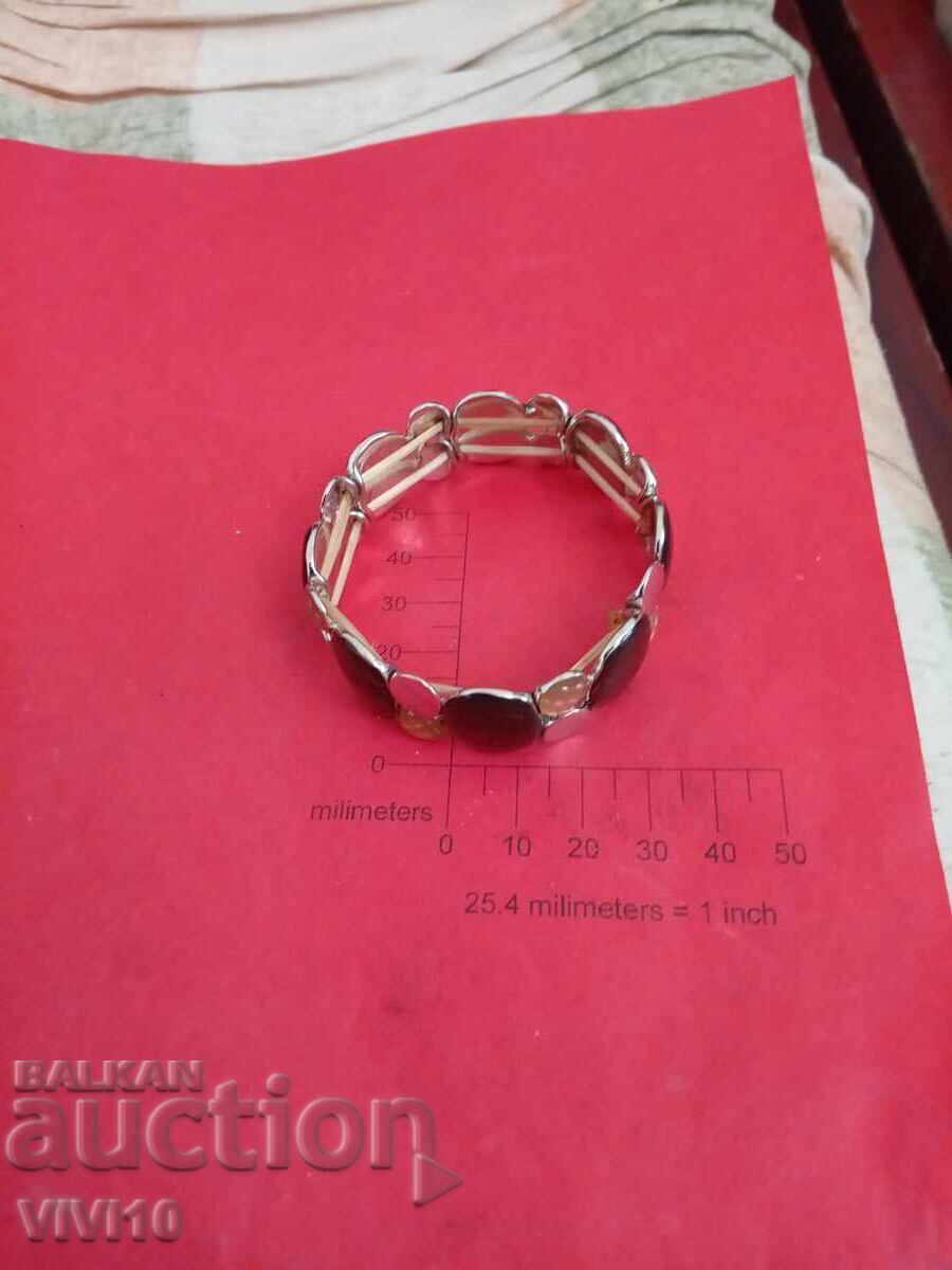 Antique enameled bracelet