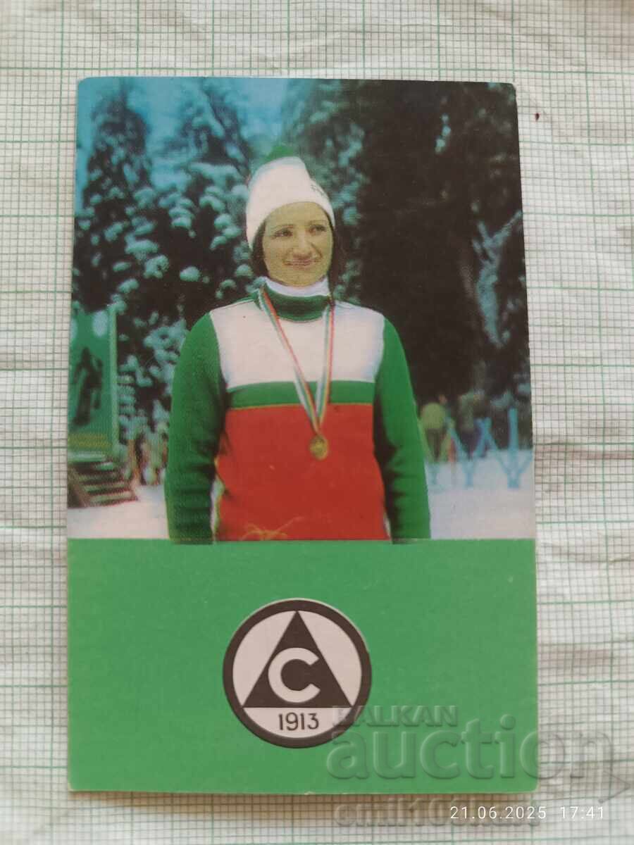 Calendar Slavia 1976