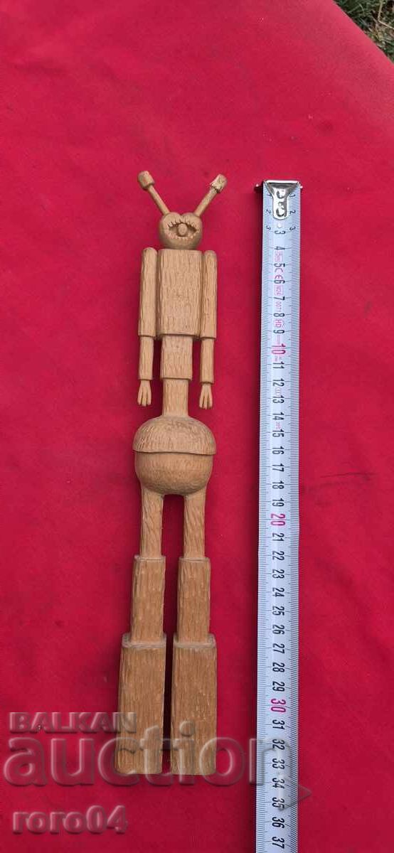 Delivery of Old Bulgarian Wooden Sculpture