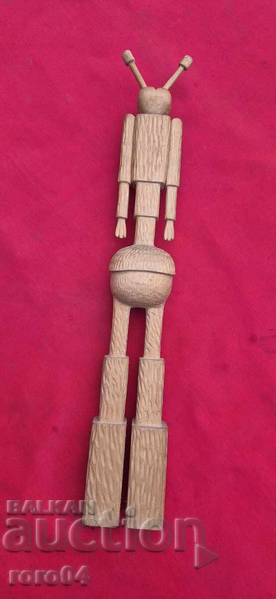 Old Bulgarian Wooden Sculpture - 6