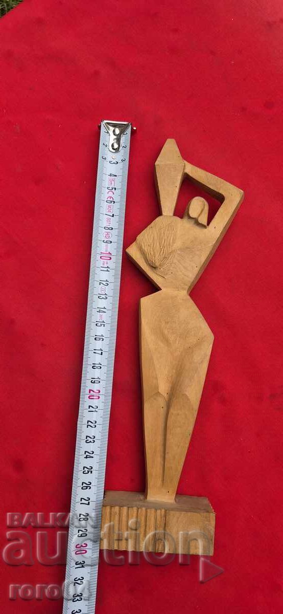 Delivery of Old Bulgarian Wooden Sculpture