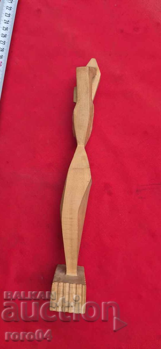 Old Bulgarian Wooden Sculpture - 5
