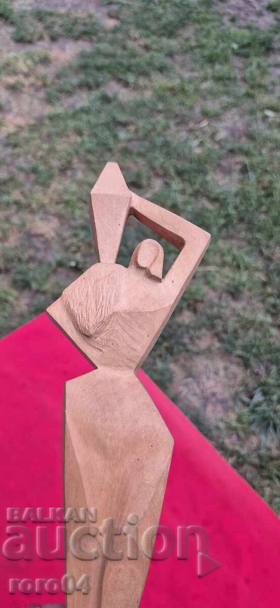 Old Bulgarian Wooden Sculpture - 7