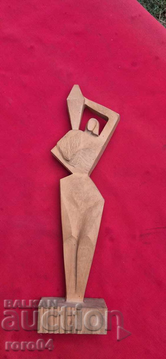 Old Bulgarian Wooden Sculpture