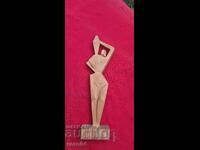 SCULPTURĂ VECHE DIN LEMN BULGĂREASCĂ