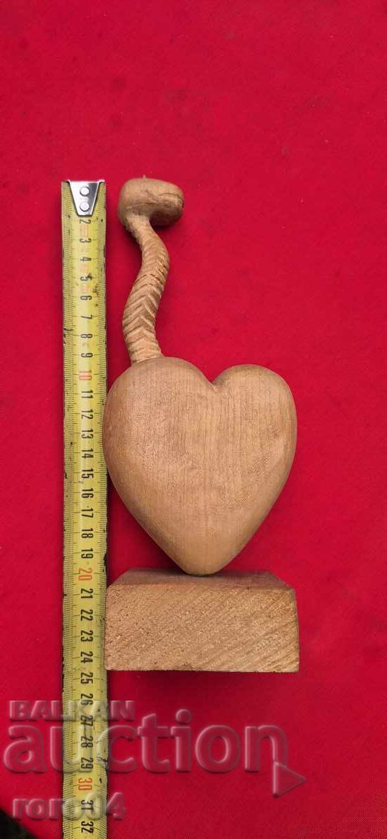 Old Bulgarian Wooden Sculpture - 5