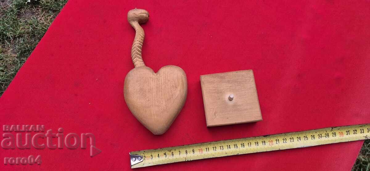 Old Bulgarian Wooden Sculpture - 6