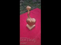 SCULPTURĂ VECHE DIN LEMN BULGĂREASCĂ