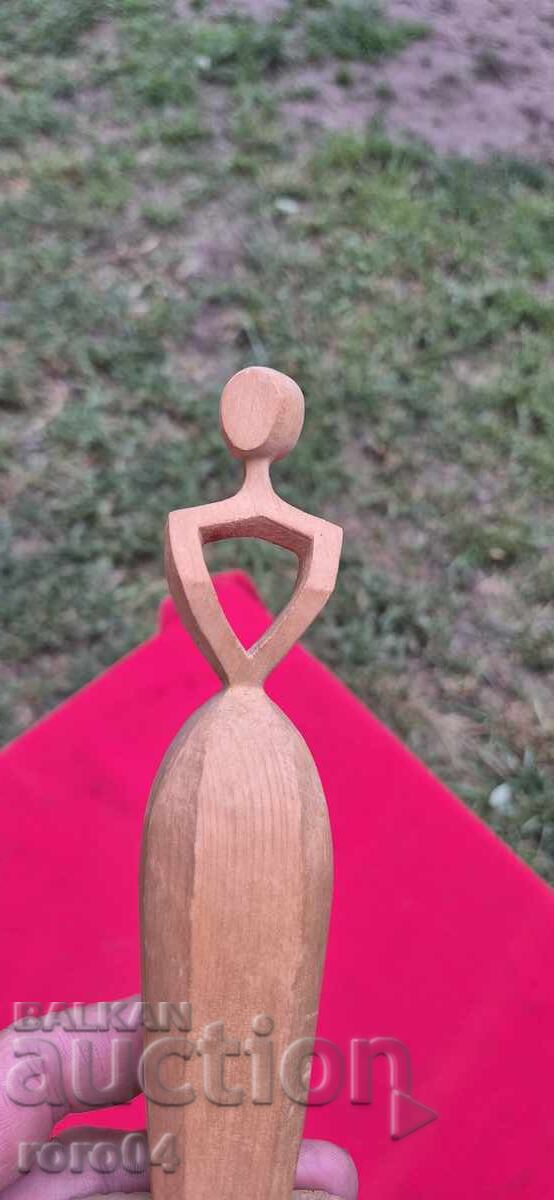 ΠΑΛΑΙΟ ΒΟΥΛΓΑΡΙΚΟ ΞΥΛΙΝΟ ΓΛΥΠΤΟ - 6