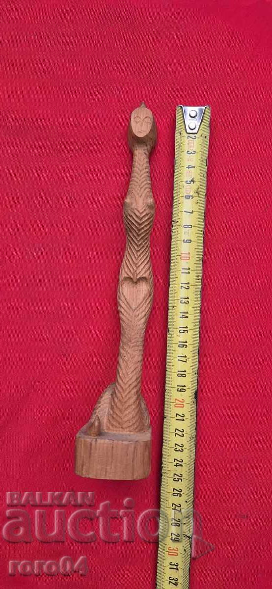 ΠΑΛΑΙΟ ΒΟΥΛΓΑΡΙΚΟ ΞΥΛΙΝΟ ΓΛΥΠΤΟ - 5