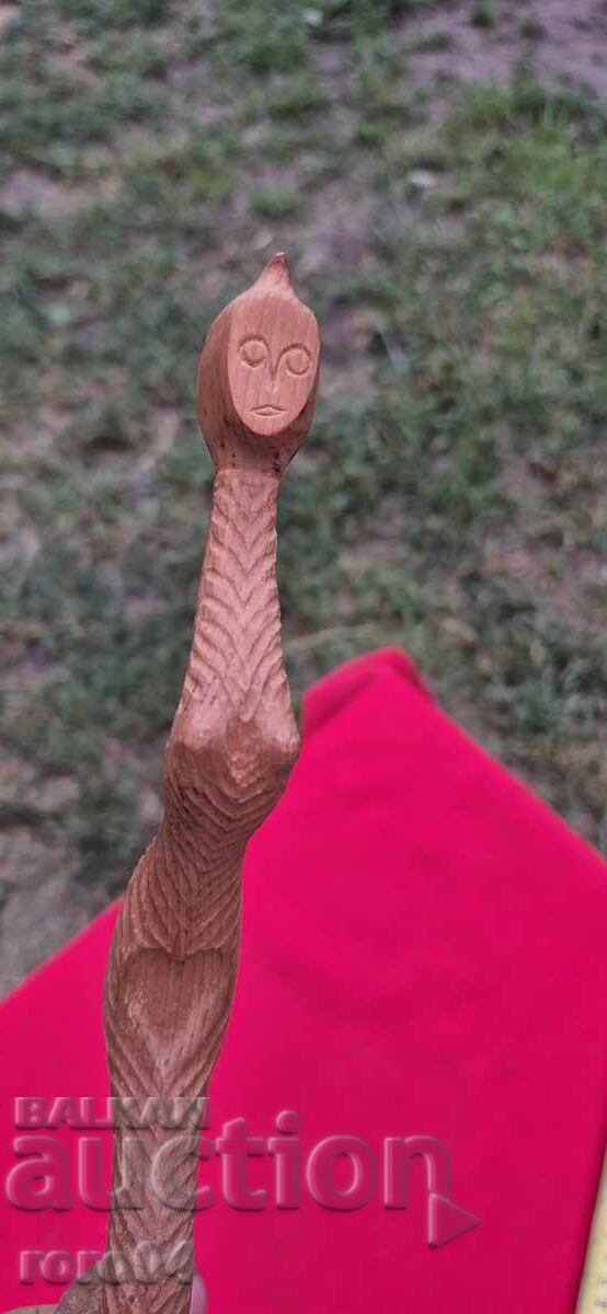 ΠΑΛΑΙΟ ΒΟΥΛΓΑΡΙΚΟ ΞΥΛΙΝΟ ΓΛΥΠΤΟ - 7